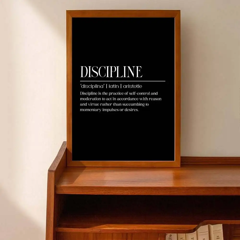 Black White Inspirational Text - Home Office Room Inspiration review and price