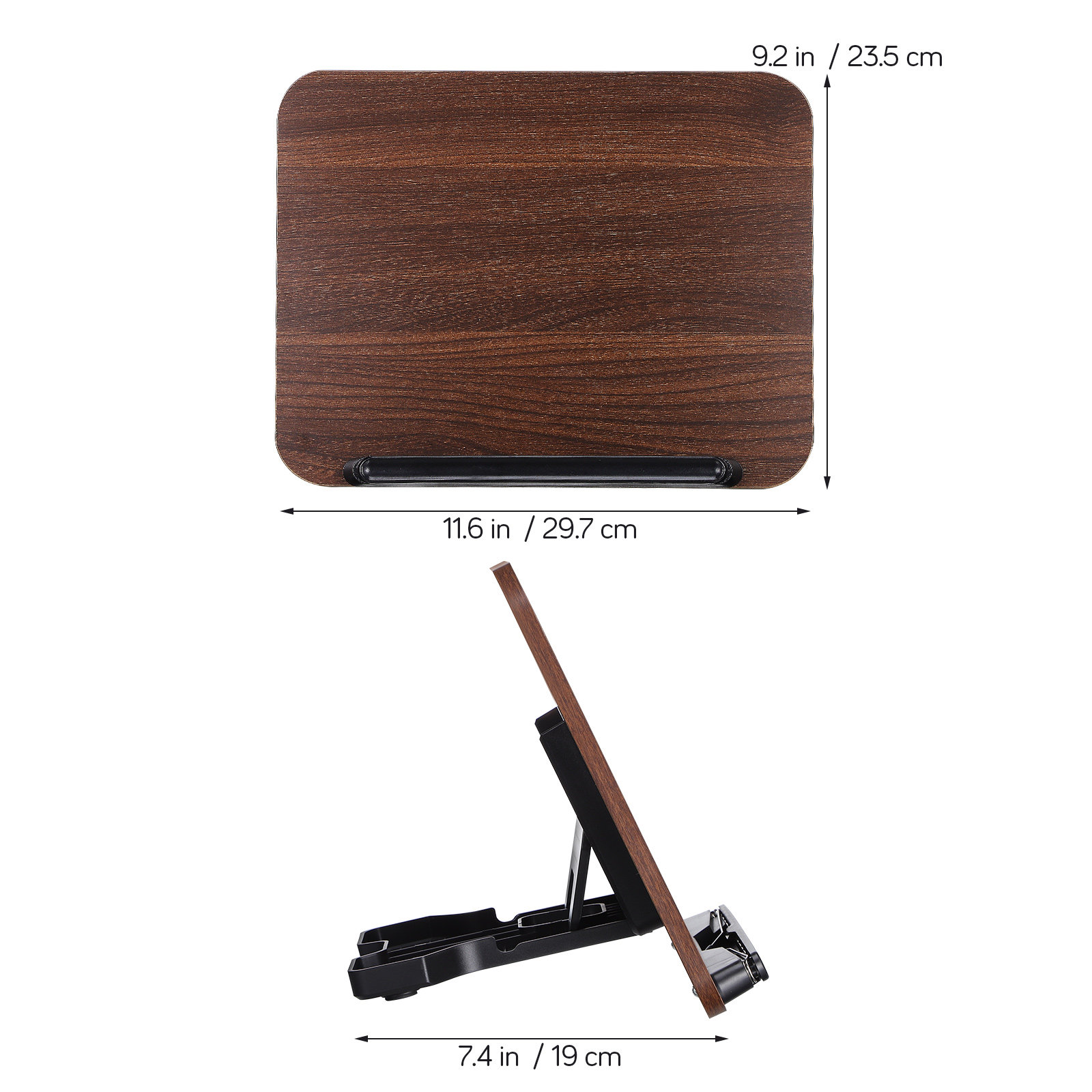 Adjustable Walnut Book Stand f - Document Holder Stand review and price