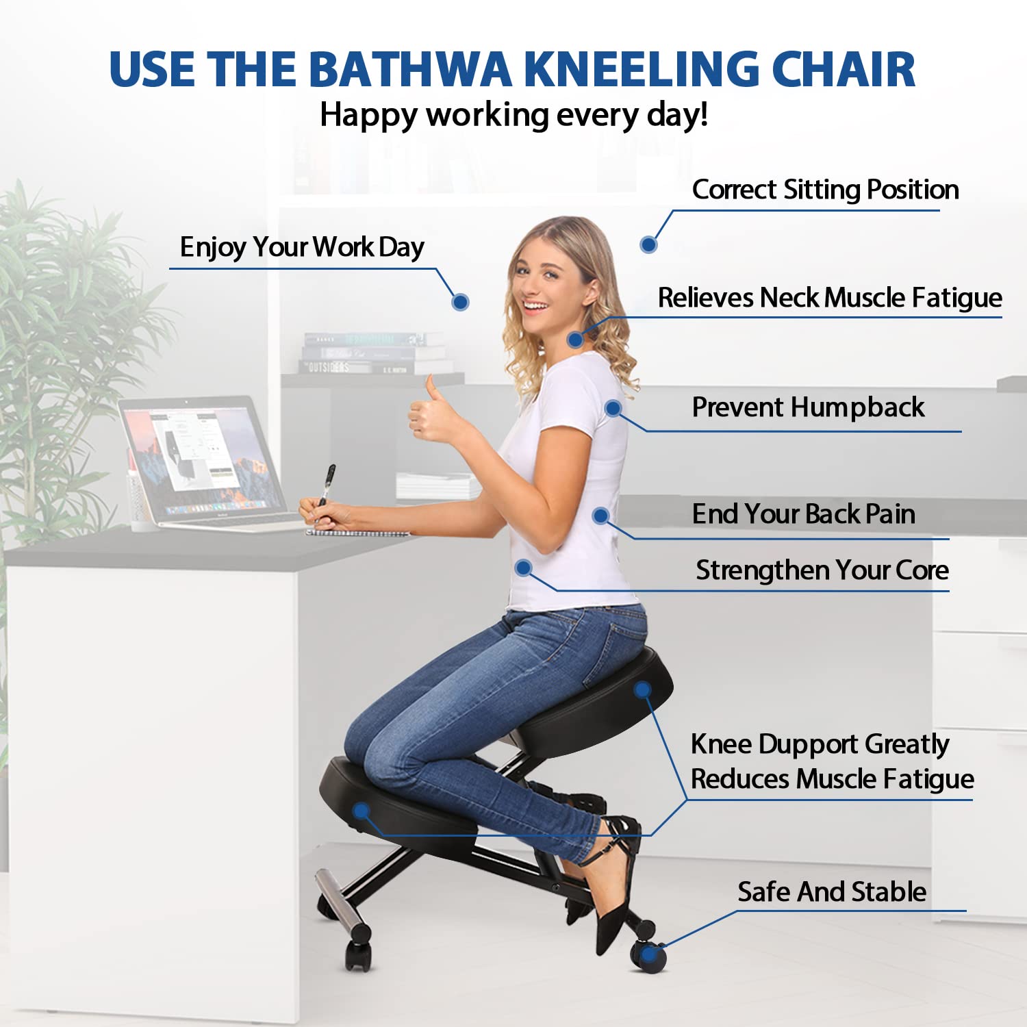 Kneeling Chair Ergonomic for O - Ergonomic Office Chair review and price