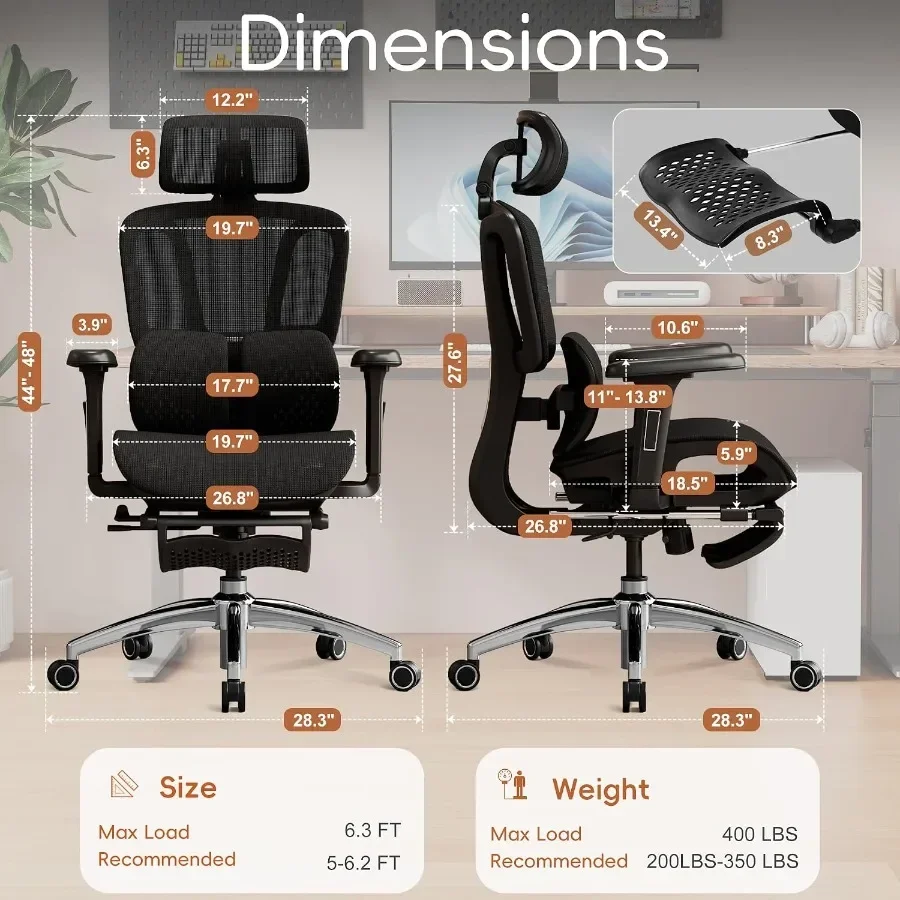 Ergonomic Office Chair with Fo - Ergonomic Office Chair review and price