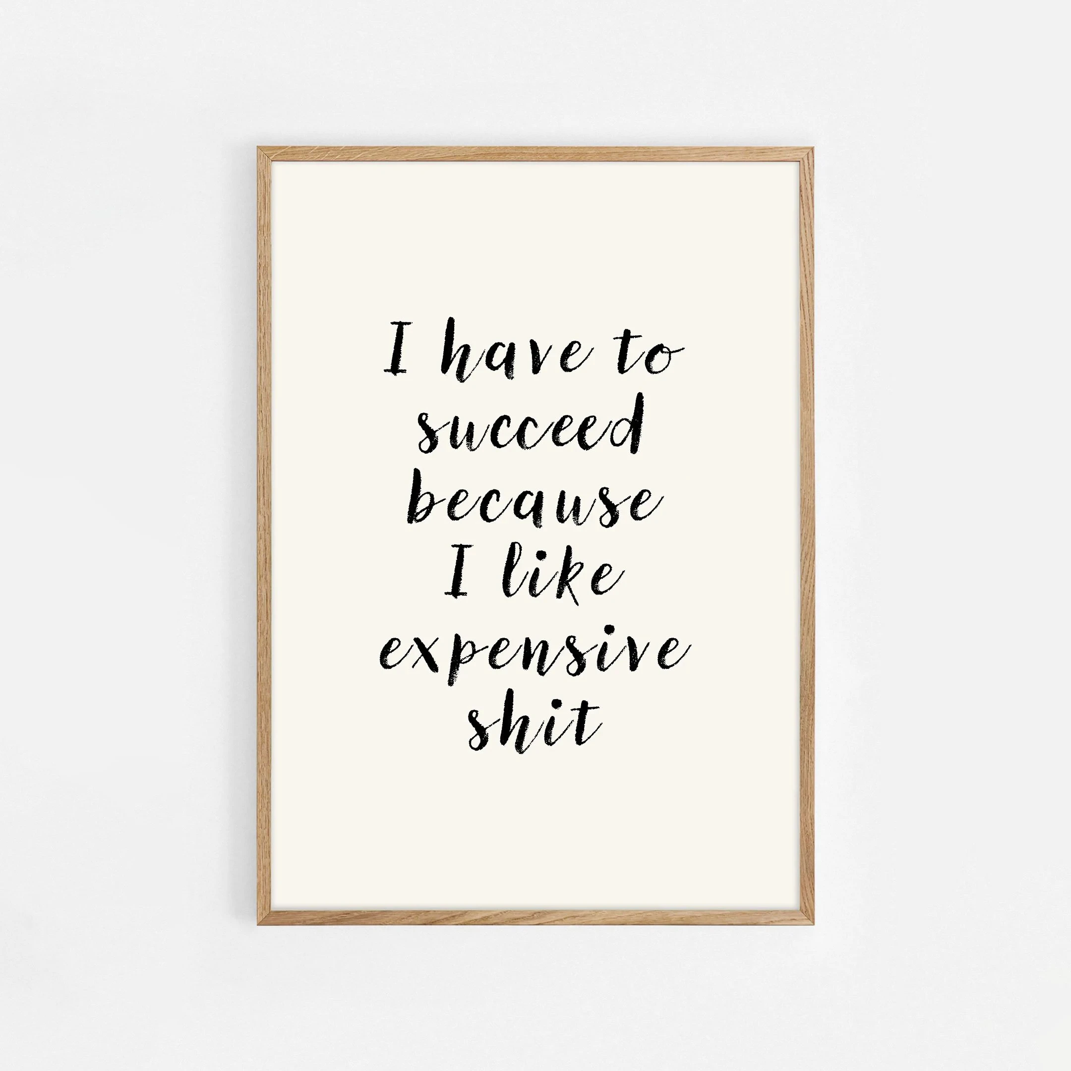 Motivational Goals Funny Quote - Home Office Room Inspiration review and price
