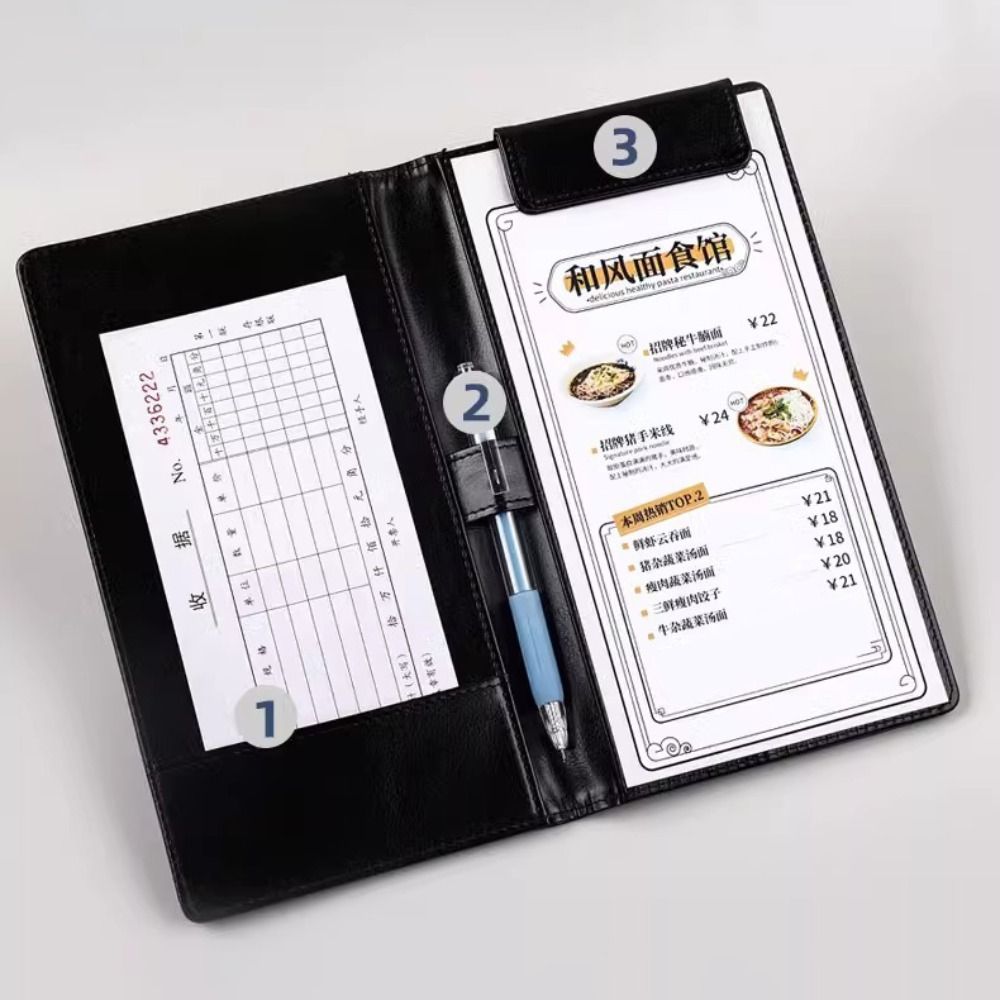 Portable PU Leather A6 File Fo - Document Scanner Portable review and price
