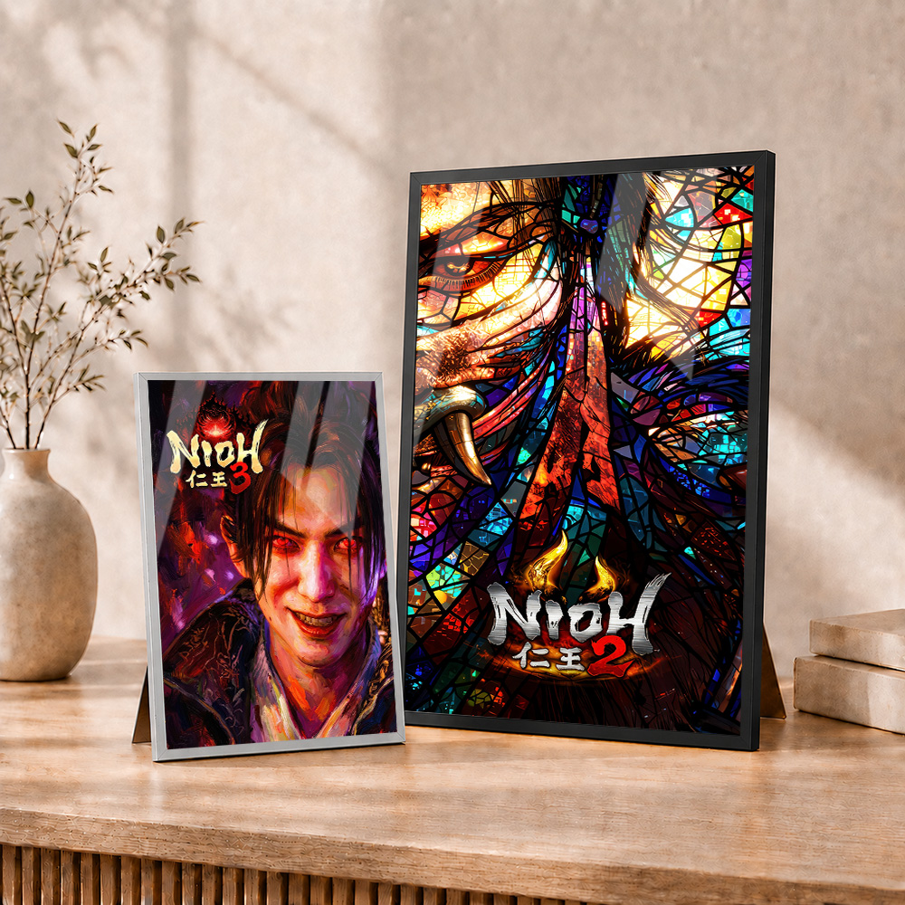 Nioh Metal Posters With Alumin - Home Office Room Inspiration review and price