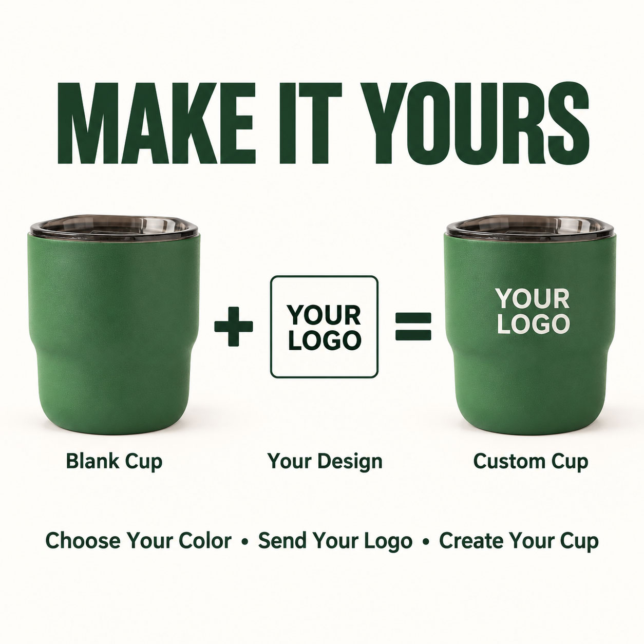 Custom Coffee Cup with Lid Per - Home Office Logo review and price