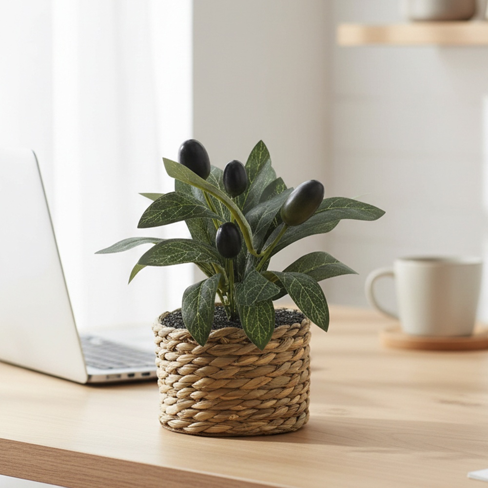 Artificial Plants Pocket Olive - Home Office Layout review and price