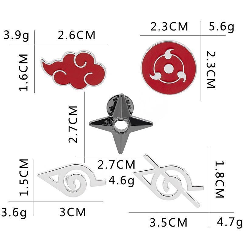 Naruto Akatsuki Red Cloud Badg - Home Office Or review and price